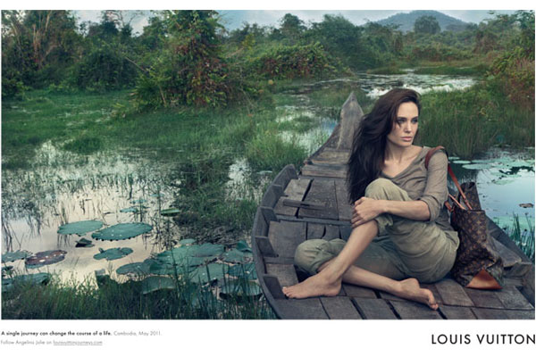 Angelina Jolie Louis Vuitton celebrity endorsements