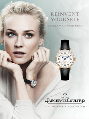 Diane Kruger Jaeger-LeCoultre celebrity ads