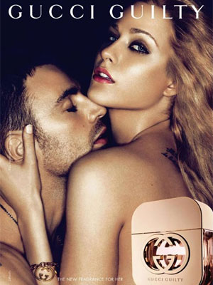 Evan Rachel Wood Gucci Guilty perfume celebrity endorsement ads Chris Evans