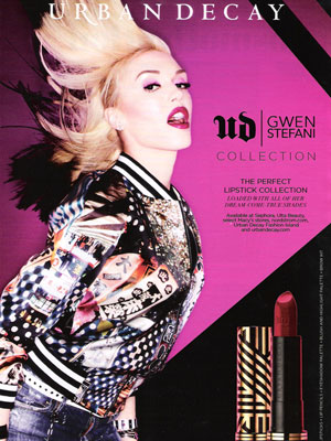 Gwen Stefani Urband Decay Lipstick