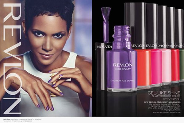 Halle Berry Revlon celebrity endorsement ads