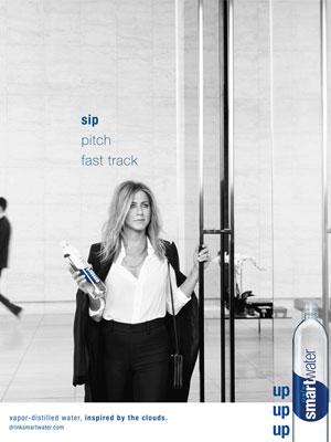 Smart Water Ad 2016 Jennifer Aniston