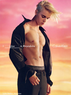 Justin Bieber Calvin Klein Ad
