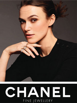 Keira Knightley Chanel Fine Jewelry Campaign