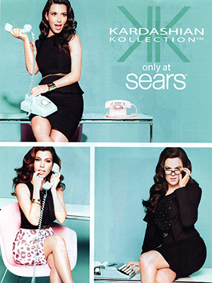 Kim Kardashian Kollection Celebrity Endorsement Ads