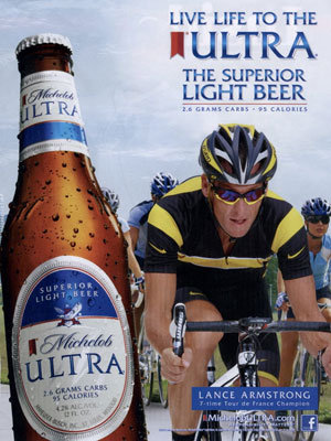 Lance Armstrong for Michelob