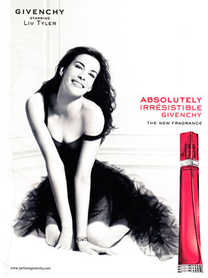 Liv Tyler for Givenchy Absolutely Irresistible perfume