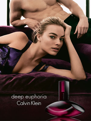 Margot Robbie Calvin Klein Perfume