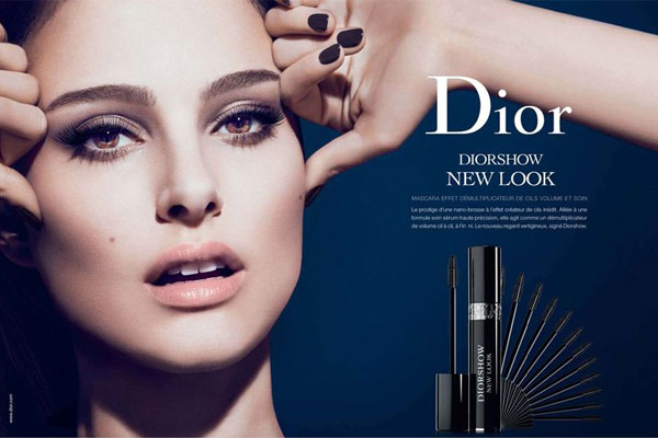 Natalie Portman Dior celebrity endorsement ads
