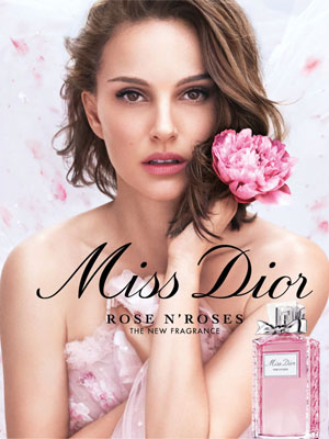 Natalie Portman Miss Dior Rose N' Roses Fragrance