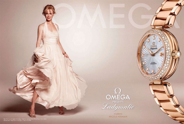 Nicole Kidman Omega Watches celebrity endorsements