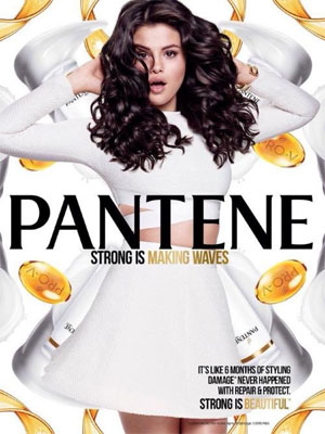Selena Gomez for Pantene