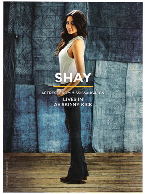 Shay Mitchell American Eagle Outfitters celebrity endorsements