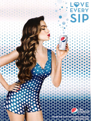 Sofia Vergara Diet Pepsi celebrity endorsement ads