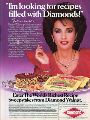 Susan Lucci Diamond Walnuts
