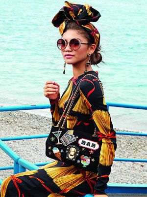 Zendaya Dolce and Gabbana Fashion Ad