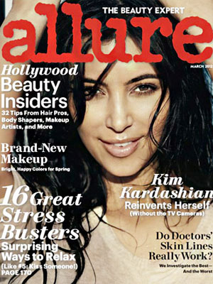 Kim Kardashian Allure Magazine, March 2012