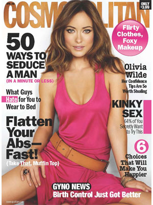 Olivia Wilde Cosmopolitan Magazine April 2011