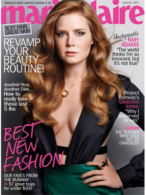 Amy Adams Marie Claire, January 2011